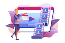 پیش‌نمایش فایل online-video-8566830 از پک دنیای دیجیتال