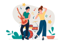 پیش‌نمایش فایل musical-band-performing-8566816 از پک متفرقه