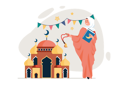 پیش‌نمایش فایل muslim-woman-with-quran-and-praying-beads-8566814 از پک متفرقه