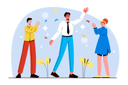پیش‌نمایش فایل business-people-celebrate-victory-8566759 از پک حرفه