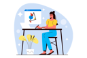 پیش‌نمایش فایل female-graphic-designer-8566756 از پک حرفه