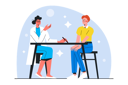 پیش‌نمایش فایل woman-consulting-with-doctor-8566763 از پک حرفه