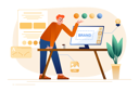 پیش‌نمایش فایل brand-designing-8566679 از پک فعالیت‌های تجاری