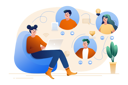 پیش‌نمایش فایل online-business-meeting-8566687 از پک فعالیت‌های تجاری