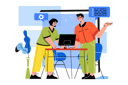 پیش‌نمایش فایل business-team-communicating-8566903 از پک متفرقه