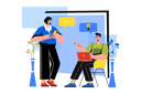 پیش‌نمایش فایل business-team-discussing-idea-8566916 از پک متفرقه