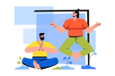 پیش‌نمایش فایل couple-meditating-together-for-mental-peace-8566904 از پک متفرقه