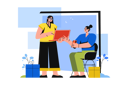 پیش‌نمایش فایل female-employees-discussing-at-work-8566907 از پک متفرقه