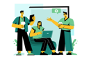 پیش‌نمایش فایل business-team-discussing-8566895 از پک متفرقه