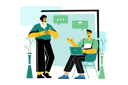 پیش‌نمایش فایل business-team-discussing-idea-8566896 از پک متفرقه