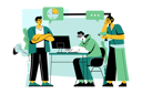 پیش‌نمایش فایل business-team-with-limited-working-time-8566899 از پک متفرقه