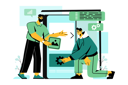 پیش‌نمایش فایل designer-and-developer-working-in-sync-8566892 از پک متفرقه