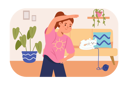 پیش‌نمایش فایل girl-doing-exercise-at-home-8602818 از پک فعالیت‌های کودکان