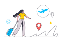 پیش‌نمایش فایل woman-going-international-trip-8602870 از پک حرفه