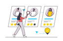 پیش‌نمایش فایل woman-selecting-best-candidate-8602854 از پک حرفه