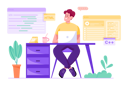 پیش‌نمایش فایل male-developer-working-on-project-8602973 از پک مبتنی بر مفهوم
