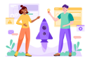 پیش‌نمایش فایل new-startup-idea-8602986 از پک مبتنی بر مفهوم
