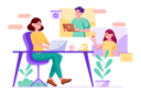 پیش‌نمایش فایل online-business-meeting-8602989 از پک مبتنی بر مفهوم