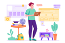 پیش‌نمایش فایل online-learning-8602979 از پک مبتنی بر مفهوم