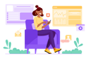 پیش‌نمایش فایل woman-doing-online-analysis-8602980 از پک مبتنی بر مفهوم