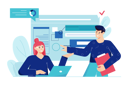 پیش‌نمایش فایل business-team-discussing-on-analysis-8603382 از پک فعالیت‌های تجاری