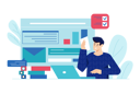 پیش‌نمایش فایل man-looking-analysis-report-8603380 از پک فعالیت‌های تجاری
