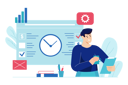 پیش‌نمایش فایل man-looking-analytics-report-8603356 از پک فعالیت‌های تجاری
