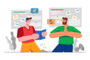 پیش‌نمایش فایل business-people-discussing-each-other-8603203 از پک فعالیت افراد