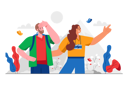 پیش‌نمایش فایل couple-on-hiking-mountain-8603208 از پک فعالیت افراد