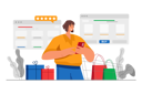 پیش‌نمایش فایل woman-doing-online-shopping-8603207 از پک فعالیت افراد