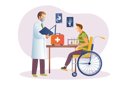 پیش‌نمایش فایل doctor-consulting-with-disabled-man-8603199 از پک افراد