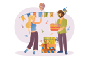 پیش‌نمایش فایل husband-give-birthday-surprise-to-wife-8603176 از پک افراد