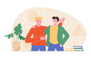 پیش‌نمایش فایل best-friend-together-8603223 از پک متفرقه