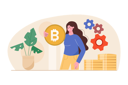 پیش‌نمایش فایل cryptocurrency-market-8603241 از پک متفرقه