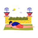 پیش‌نمایش فایل man-doing-sleeping-swan-yoga-8621492 از پک یوگا