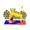 پیش‌نمایش فایل woman-doing-dwi-pada-viparita-dandasana-yoga-8621490 از پک یوگا