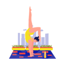 پیش‌نمایش فایل woman-doing-three-legged-dog-pose-yoga-8621491 از پک یوگا