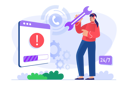 پیش‌نمایش فایل online-technical-service-operator-8621106 از پک مبانی کسب‌وکار