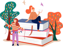 پیش‌نمایش فایل book-festival-9578575 از پک تصویرسازی کتاب