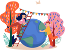 پیش‌نمایش فایل earth-day-9578578 از پک تصویرسازی کتاب