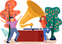 پیش‌نمایش فایل music-fest-9578583 از پک تصویرسازی کتاب