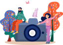 پیش‌نمایش فایل photo-studio-9578585 از پک تصویرسازی کتاب