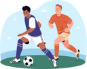 پیش‌نمایش فایل football-match-9578468 از پک مفاهیم ورزشی