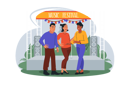 پیش‌نمایش فایل group-of-friends-came-to-a-music-festival-to-have-fun-11495243 از پک متفرقه