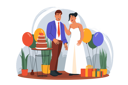 پیش‌نمایش فایل young-couple-is-getting-married-and-has-a-party-to-celebrate-it-11495248 از پک متفرقه