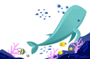 پیش‌نمایش فایل preserve-ocean-animals-12133359 از پک روز جهانی حیوانات