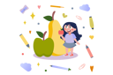 پیش‌نمایش فایل girl-learning-about-fruits-12133040 از پک فعالیت مدرسه