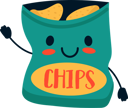 پیش‌نمایش فایل chips-packet-12132907 از پک غذا