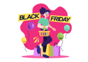 پیش‌نمایش فایل shopping-on-black-friday-offers-12151024 از پک جمعه سیاه