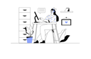 پیش‌نمایش فایل agent-provides-customer-care-support-12168254 از پک متفرقه